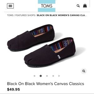 ✨NIB✨ TOMS Classic Canvas